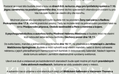 Cyklus přednášek pro ženy JÁ ŽENA