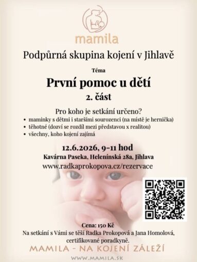 Obrázek 4 Podpůrná skupina KOJENÍ 12.6.2026