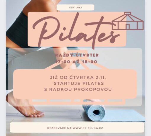 Obrázek Pilates každý čtvrtek 17:00 – 18:00 v Jihlavě