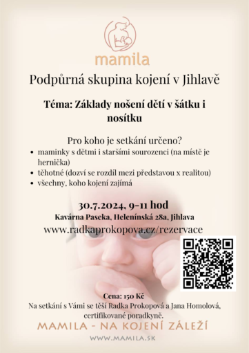 Podpůrná skupina 30.7.2024 Podpůrná skupina KOJENÍ 30.7.2024