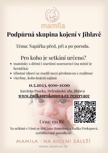 Podpůrná skupina KOJENÍ 11.5.2023