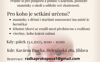 Podpůrná skupina KOJENÍ 13.1.2023