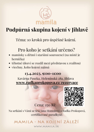 Podpůrná skupina KOJENÍ 13.4.2023