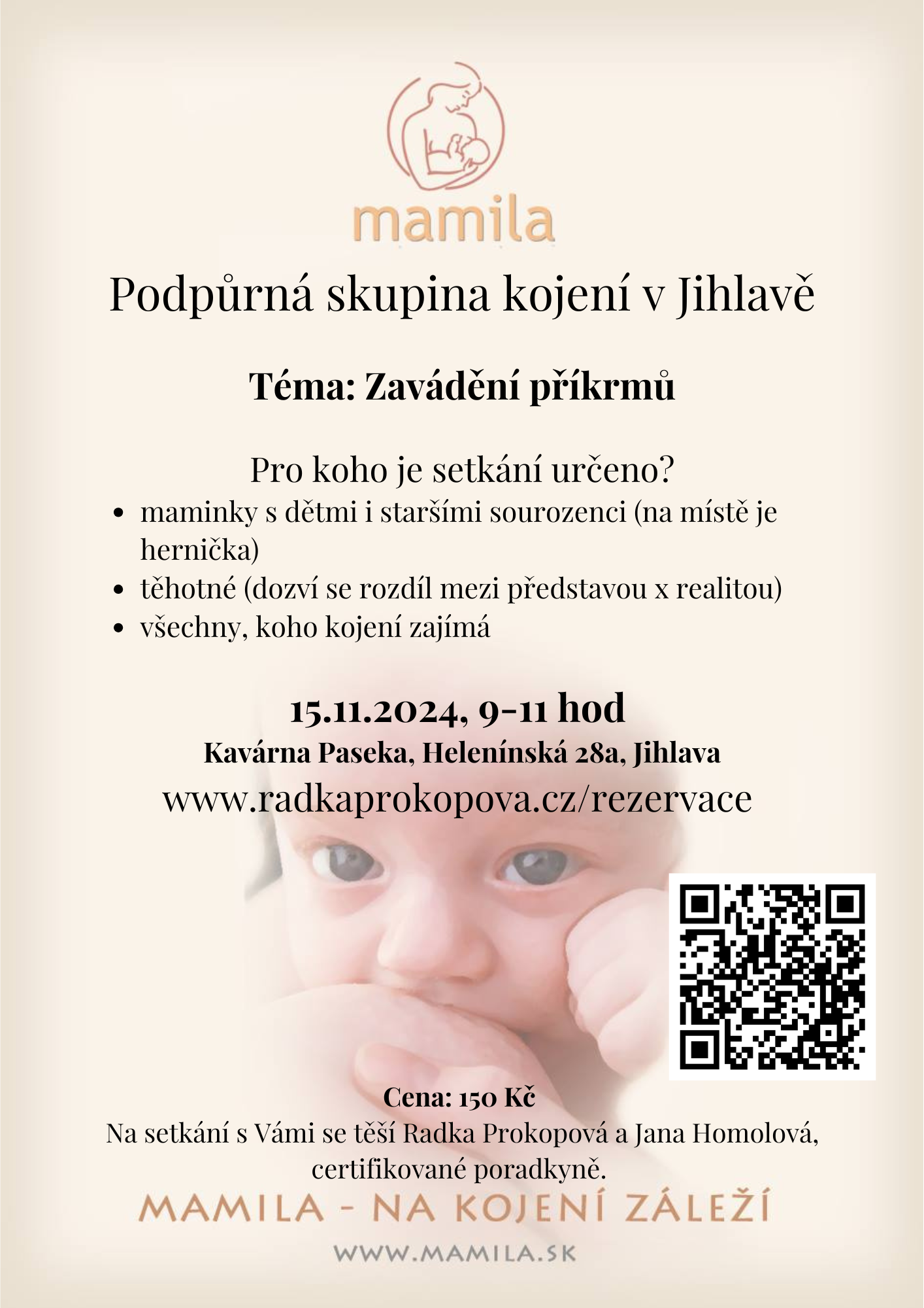 Podpůrná skupina kojení 15.11