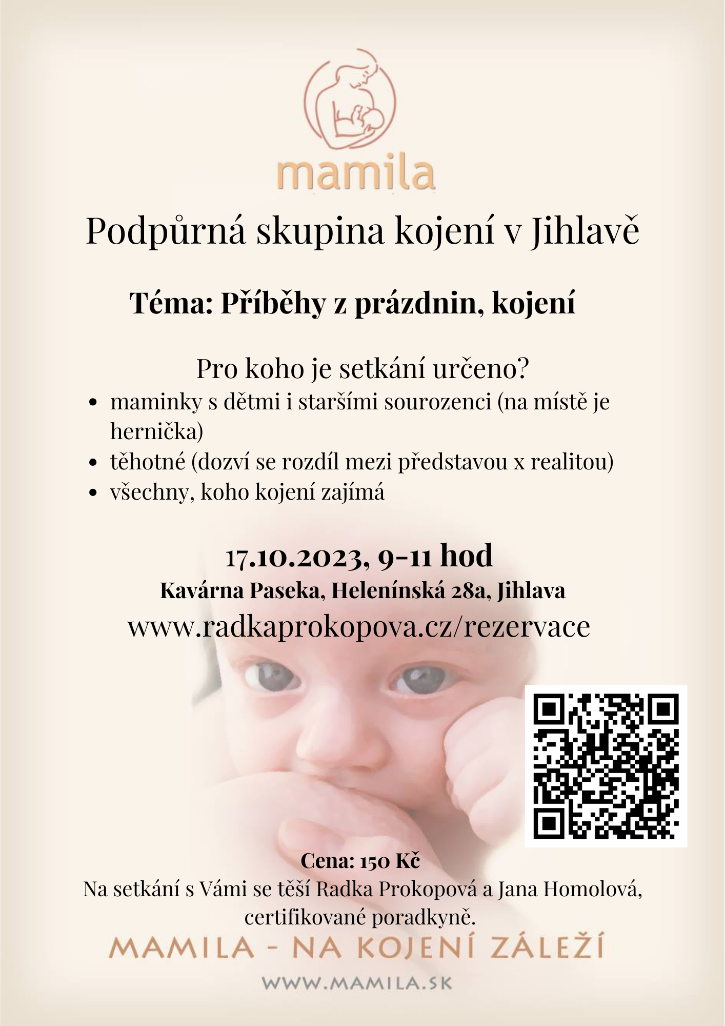 Podpůrná skupina kojení 17.10