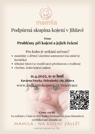 Podpůrná skupina kojení Podpůrná skupina KOJENÍ 11.4.2025