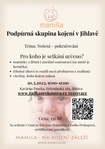 Podpůrná skupina KOJENÍ 20.3.2023