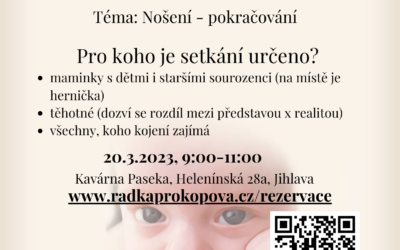 Podpůrná skupina KOJENÍ 20.3.2023