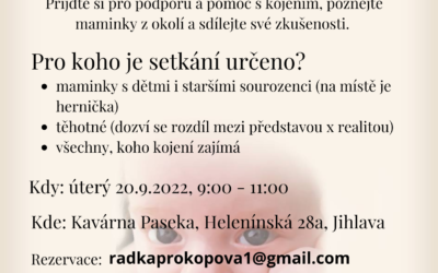 Podpůrná skupina KOJENÍ 20.9.2022