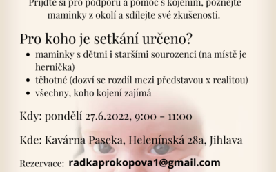 Podpůrná skupina KOJENÍ 27.6.2022
